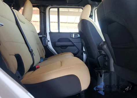 2019 Jeep Wrangler Unlimited Sahara из США, поврежденный, VIN 1C4HJXEG7KW566820